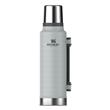 Termo Stanley Original Clásico 1,4L Silver Asa Plegable Tapón Cebador