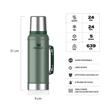 Termo Stanley Clásico Verde 950ml con Manija y Tapón Cebador