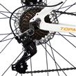 Bicicleta Mountain Bike Topmega Regal R29 Aluminio Gris/Rojo/Naranja Talle L