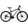 Bicicleta Mountain Bike Topmega Regal Cuadro Aluminio R29 21V Negra/Blanco/Gris Talle M 1007974