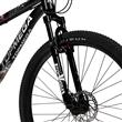 Bicicleta Mountain Bike Topmega Regal Cuadro Aluminio R29 21V Negra/Blanco/Gris Talle M 1007974