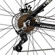 Bicicleta Mountain Bike Topmega Regal Cuadro Aluminio R29 21V Negra/Blanco/Gris Talle M 1007974