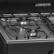 Cocina Grafito 56cm Encendido Luz Válvula de Seguridad Longvie