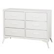 Cajonera | Organizador Dalton 6 Cajones Crema Metal Tela 231002