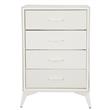 Cajonera | Organizador Dalton 4 Cajones Crema Metal Tela 231004