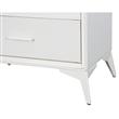 Cajonera | Organizador Dalton 4 Cajones Crema Metal Tela 231004