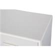 Cajonera | Organizador Dalton 4 Cajones Crema Metal Tela 231004