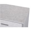 Cajonera | Organizador Dalton 4 Cajones Gris Metal Tela 231004