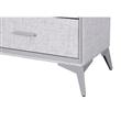 Cajonera | Organizador Dalton 4 Cajones Gris Metal Tela 231004