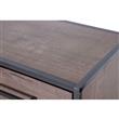 Cajonera | Organizador Dalton 8 Cajones Negro Marrón Oscuro 24105L