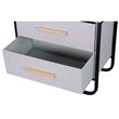 Cajonera | Organizador Dalton 3 Cajones Gris Negro Madera 24202