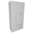 Placard Bahia 3 Puertas 2 Cajones 91x184x47cm Jacaranda Orlandi