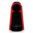 Cafetera Nespresso Essenza Mini Roja con Aeroccino