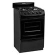 Cocina Candor Negra 50cm 4 Hornallas Gas Natural Escorial