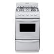 Cocina Candor Blanca 50cm Para Gas Envasado c/Válvula de Seguridad Escorial
