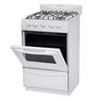 Cocina Candor Blanca 50cm Para Gas Natural c/Válvula de Seguridad Escorial