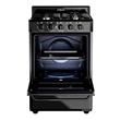 Cocina a Gas Drean 56cm 4 Hornallas Horno Easy Clean CD5602AN0-NE