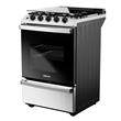Cocina a Gas Drean 56cm Inoxidable Easy Clean Luz Encendido Parrilla CD5614AI0