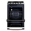 Cocina a Gas Drean 56cm Inoxidable Easy Clean Luz Encendido Parrilla CD5614AI0