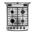 Cocina a Gas Drean 56cm Inoxidable Easy Clean Luz Encendido Parrilla CD5614AI0