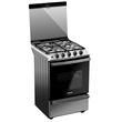 Cocina a Gas Drean 56cm Inoxidable Easy Clean Luz Encendido Parrilla CD5614AI0