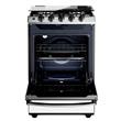 Cocina a Gas Drean 56cm Inoxidable Easy Clean Luz Encendido Parrilla CD5614AI0