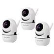 Pack x3 - Cámara de Seguridad GADNIC IP Motorizada Full HD Wi-Fi Visión Nocturna SX9
