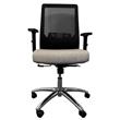 Silla de Oficina Dalton Respaldo y Altura Regulable Negra/Gris DA-LDL-933