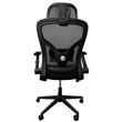 Silla de Oficina Dalton Reposa Cabeza Soporte Lumbar Altura regulable Negra DA-LDL-949H
