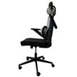 Silla de Oficina Dalton Reposa Cabeza Soporte Lumbar Altura regulable Negra/Gris DA-LDL-950H