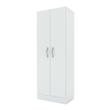 Despensero 160cm 2 Puertas con Estantes Blanco Delos