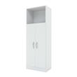 Despensero 180cm 2 Puertas con Estantes Blanco Delos