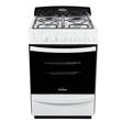 Cocina Florencia Blanca 56cm Luz Encendido Timer Reja de Fundición 5546