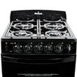 Cocina Florencia Negra 56cm Luz Encendido Timer Reja de Fundición 5547