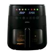 Freidora Sin Aceite ATMA 6LTS Digital Con Visor Negra FR246ABP.