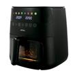 Freidora Sin Aceite ATMA 6LTS Digital Con Visor Negra FR246ABP.