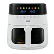 Freidora Sin Aceite Atma con Visor 6 Litros Panel Digital Blanca FR246AWP