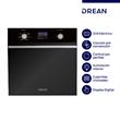 Horno Eléctrico Drean 60cm Digital Convección HEDR601CN