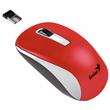 Mouse Inalámbrico Genius Rojo y Blanco NX-7010