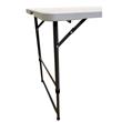 Mesa Plegable Pram 120cm Blanca PCA29