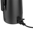 Termo Eléctrico Peabody 1 Litro Negro Inoxidable Bombilla Tapa Mate Térmica