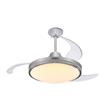 Ventilador de techo Retráctil Peabody 42" 72w Silver 3 Tipos de Luz PE-VTRDC425S