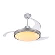 Ventilador de techo Retráctil Peabody 42" 72w Silver 3 Tipos de Luz PE-VTRDC425S