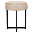 Banqueta | Mesa Dalton 2 en 1 Reversible Negro Beige TY-164
