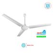 Ventilador de Techo Industrial Liliana 3 Palas 140cm 5 Velocidades Blanco