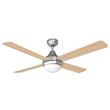 Ventilador de Techo Liliana 4 Palas de Madera Haya/Wengue 120cm 5 Velocidades Plafón