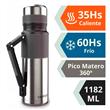 Termo de Acero Inoxidable 1.1Lts con Manija Contigo