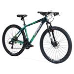 Bicicleta Mountain Bike Topmega Sunshine R29 21v Shimano Talle M Verde