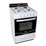 Cocina Florencia Blanca 56cm 4 Hornallas Fácil Limpieza
