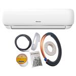 COMBO: Aire Acondicionado Split Hisense 3200W Frío/Calor + Kit de Instalación básico